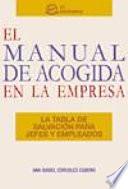 El manual de acogida en la empresa
