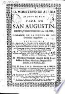 El monstruo de Africa indefinible