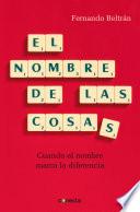 El nombre de las cosas