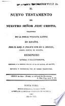 El Nuevo Testamento de Nuestro Señor Jesu Cristo
