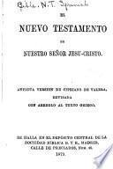El Nuevo Testamento de Nuestro Señor Jesu-Cristo