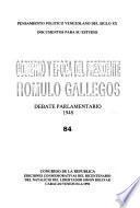 El Pensamiento político venezolano del siglo XX.