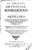 El perfecto artificial, bombardero y artillero