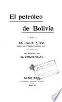 El petróleo de Bolivia