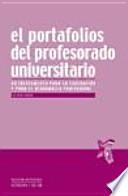 El portafolios del profesorado universitario