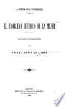 El problema jurídico de la mujer