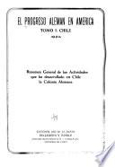 El Progreso alemán en América: Chile
