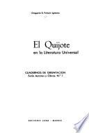 El Quijote en la literatura universal