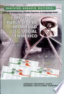 El Registro Publico de la Propiedade Social en Mexico