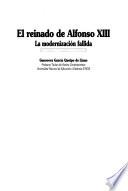 El reinado de Alfonso XIII