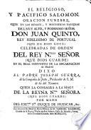El Religioso y Pacífico Salomón