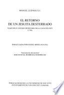 El retorno de un jesuita desterrado