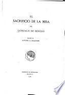 El sacrificio de la misa
