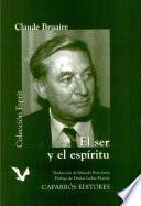 El ser y el espíritu