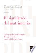El significado del matrimonio