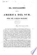 El Socialismo en la America del Sur