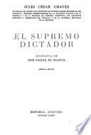 El supremo dictador
