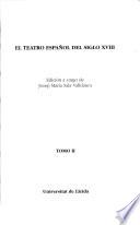 El teatro español del siglo XVIII