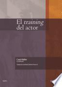 El training del actor