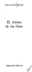 El último de los onas