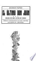 El último Don Juan