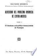 El unionismo en la política transaccionista de Nicaragua
