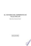 El universo del esperpento en Valle-Inclán