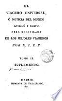 El viagero universal o noticia del mundo antiguo y nuevo