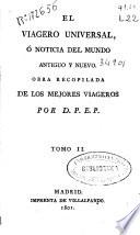 El viagero universal ó Noticia del mundo antiguo y nuevo