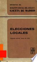 Elecciones locales