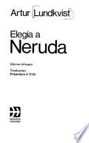 Elegi för Pablo Neruda