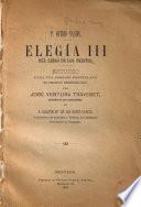 Elegía III del libro de los tristes