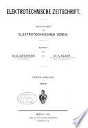 Elektrotechnische Zeitschrift