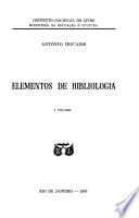 Elementos de bibliologia