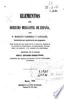 Elementos de derecho mercantil de España