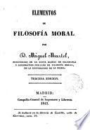 Elementos de filosofía moral