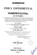 Elementos de física esperimental y de meteorología