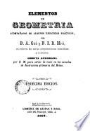 Elementos de geometría acompañados de algunos ejercícios prácticos