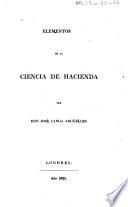 Elementos de la ciencia de hacienda