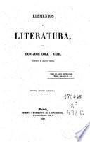 Elementos de literatura
