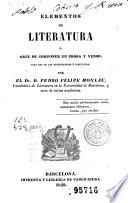 Elementos de literatura, ó, Arte de componer en prosa y verso