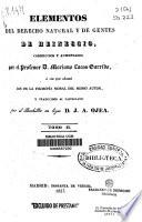 Elementos del derecho natural y de gentes de Heineccio