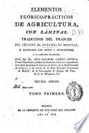 Elementos teórico-prácticos de agricultura, con láminas