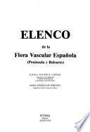 Elenco de la flora vascular española