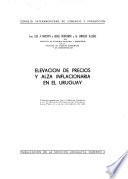 Elevación de precios y alza inflacionaria en el Uruguay