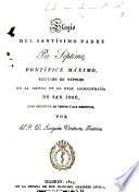 Elogio del Santísimo Padre Pio Séptimo, Pontífice Máximo, recitado en Nápoles en la Iglesia de la Real Archicofradía de San José, cuyo instituto es vestir á los desnudos