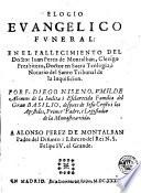 Elogio evangelico funeral en el fallecimiento del Doctor Juan Perez de Montalban