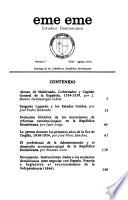 Eme eme; estudios dominicanos