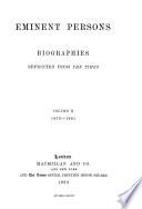 Eminent Persons; Biographies Reprinted from The Times