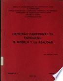 Empresas campesinas en Honduras: el modelo y la realidad